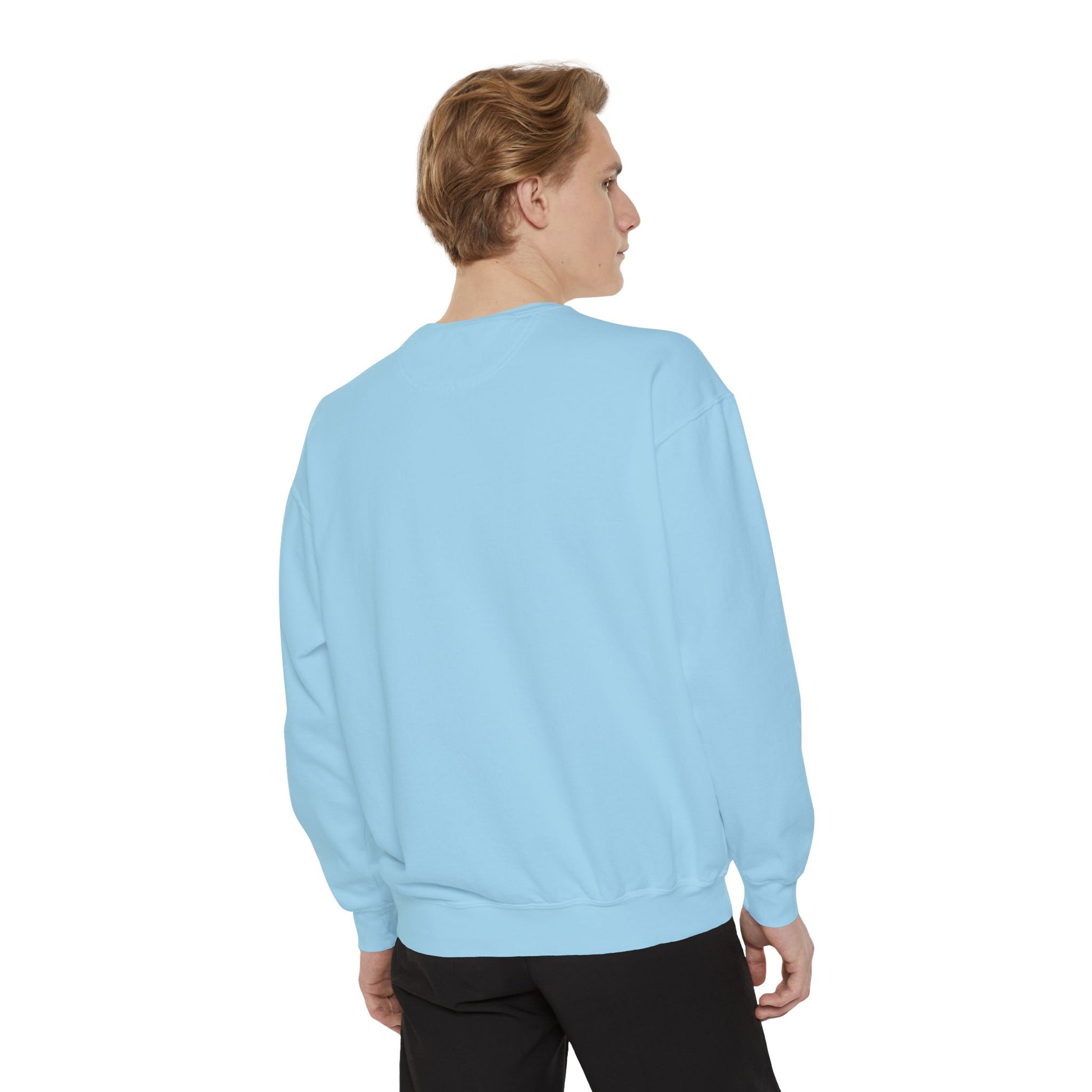 "Thruple Shuffle" Unisex Garment-Dyed Sweatshirt - LAYNE STUDIO