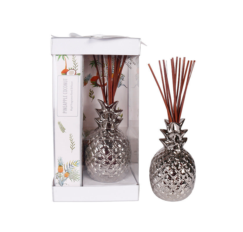 Ceramic Pineapple Bottle Fragrance Diffuser