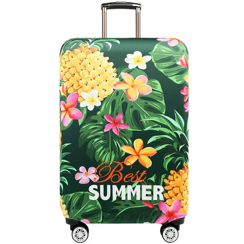 Pineapple Thick Elastic Travel Luggage Protective Case for 18" - 32" Baggage