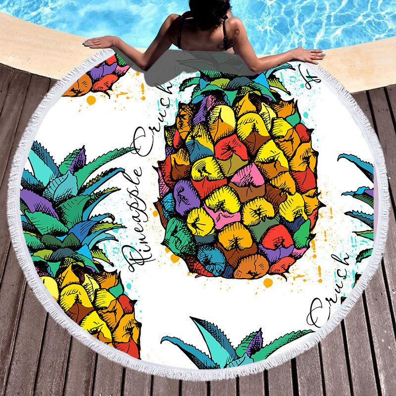 Cool Summer Beach Towel In A Variety Of Pineapple Patterns