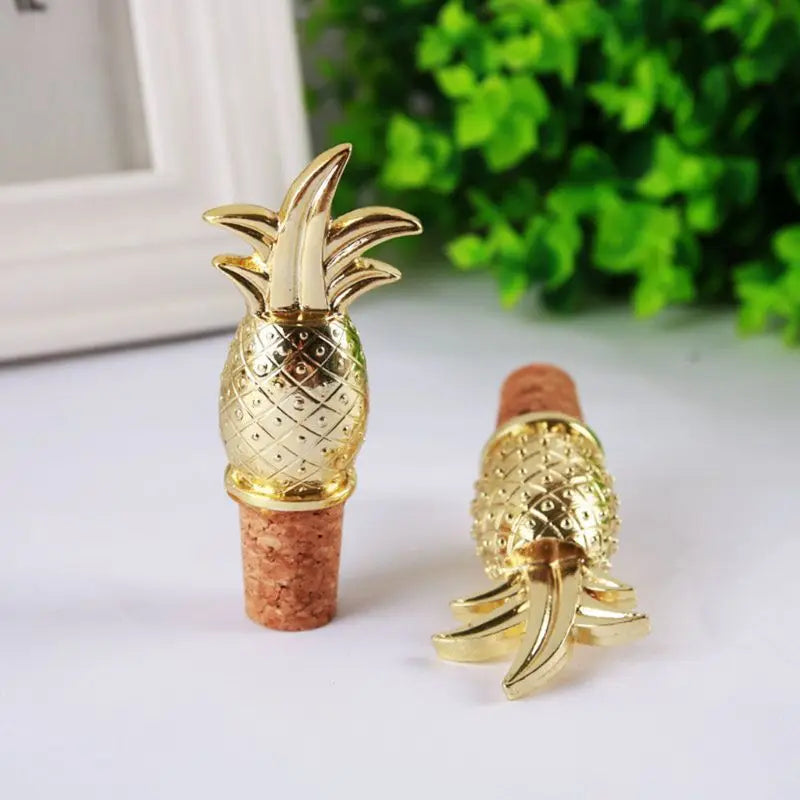 For Creative Pineapple Champagne Red Wine Bottle Stopper Cork Plug Wedding Party Dropship
