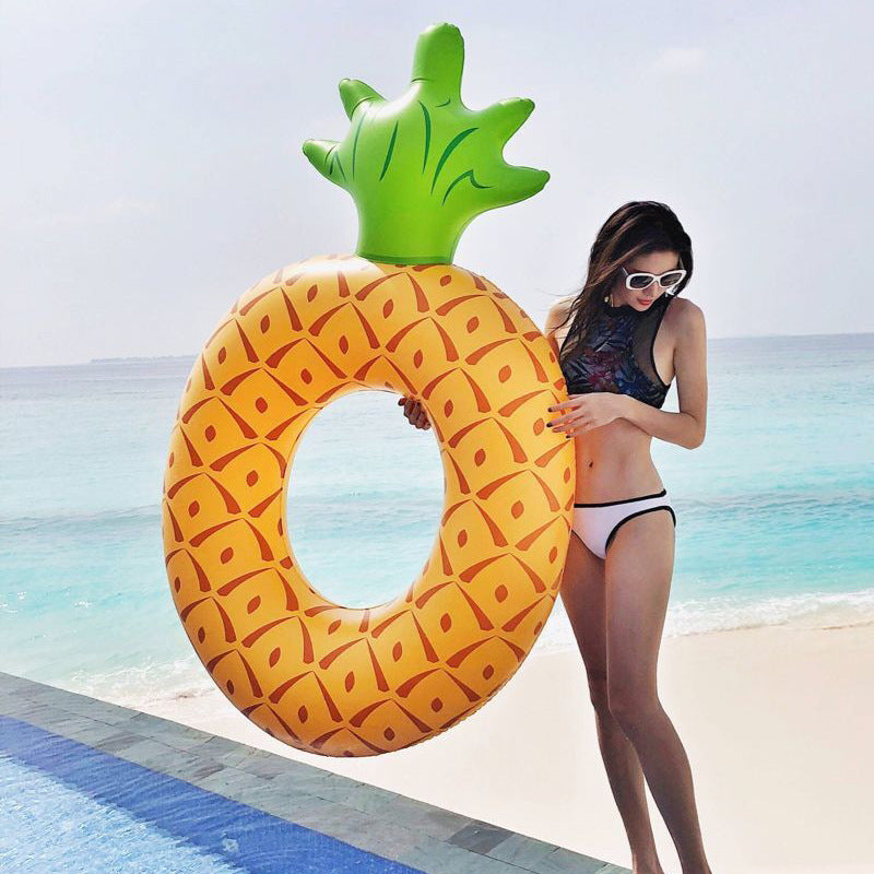 Circular Pineapple Swimming Ring