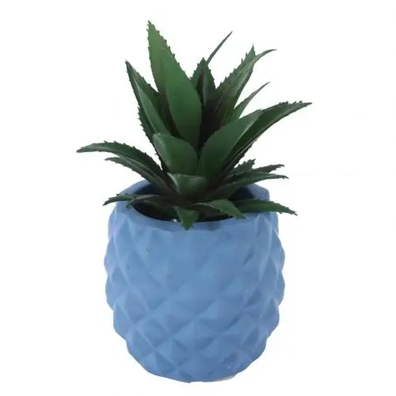 HOT 1Pc Potted Artificial Plant Pineapple Bonsai Garden Office Tabletop Home Decor Nordic Ornaments Ornaments Simulation Flower