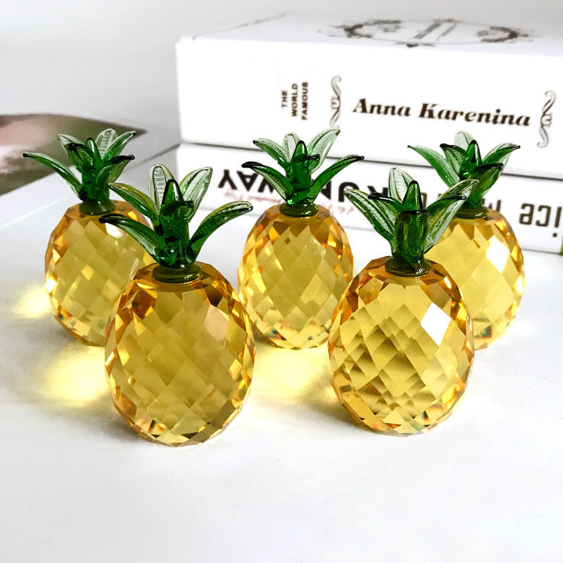 Crystal Pineapple Ornament