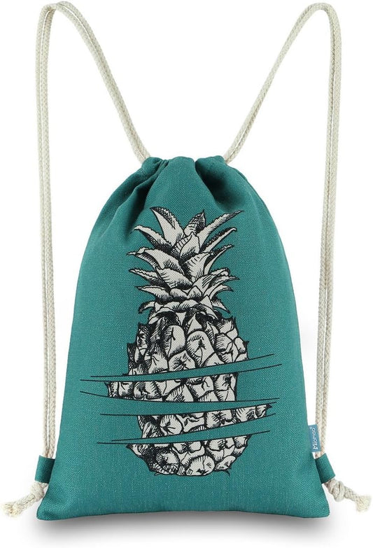 Pineapple Drawstring Backpack