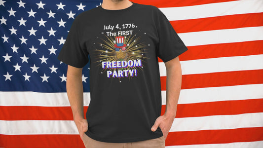 "First Freedom Party" Men's Classic Tee