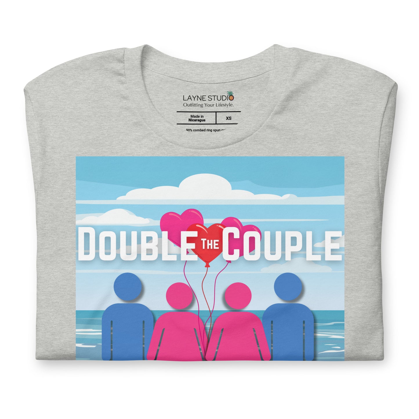 "Double The Couple, Quadruple the Canoodle" Women's Graphic Tee