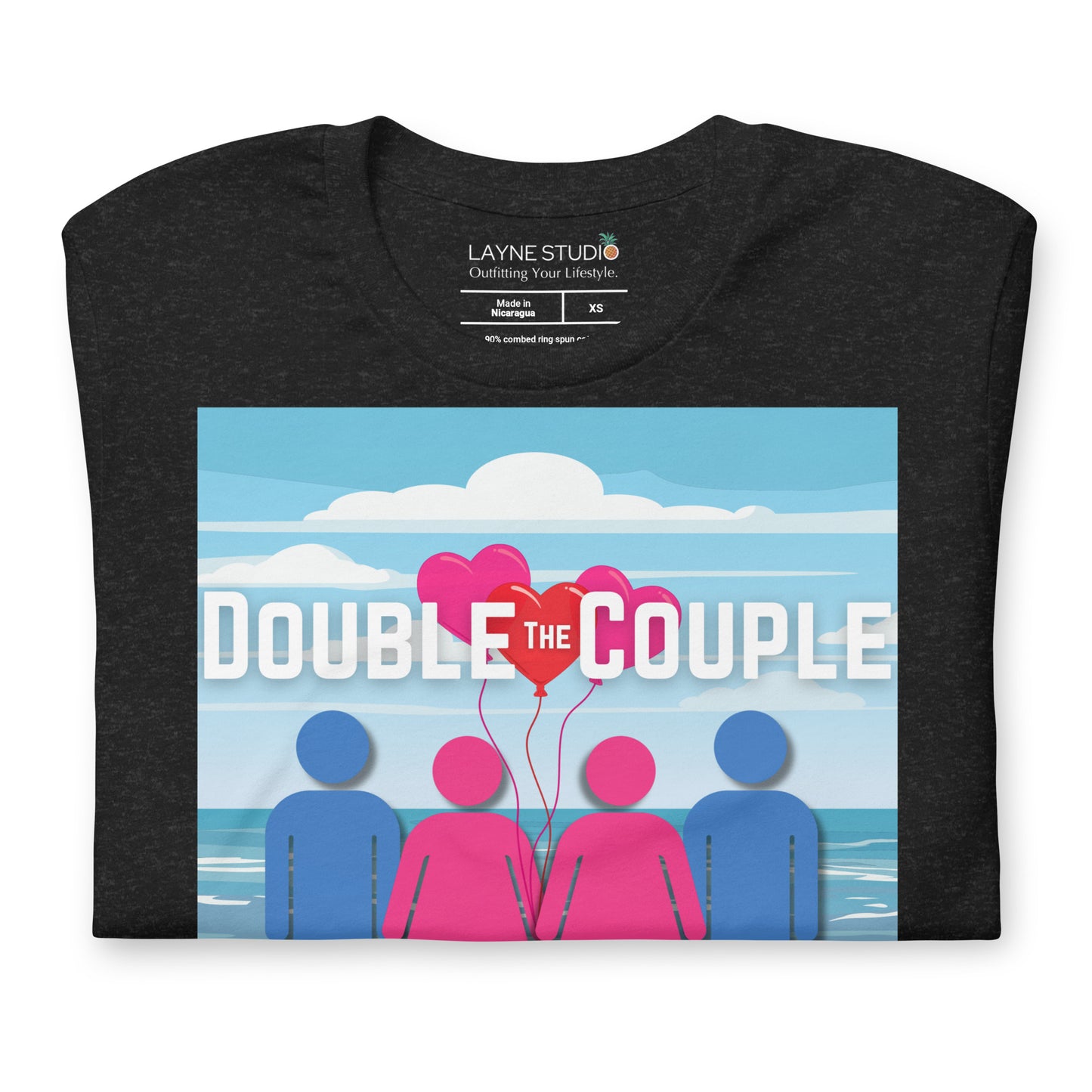 "Double The Couple, Quadruple the Canoodle" Women's Graphic Tee