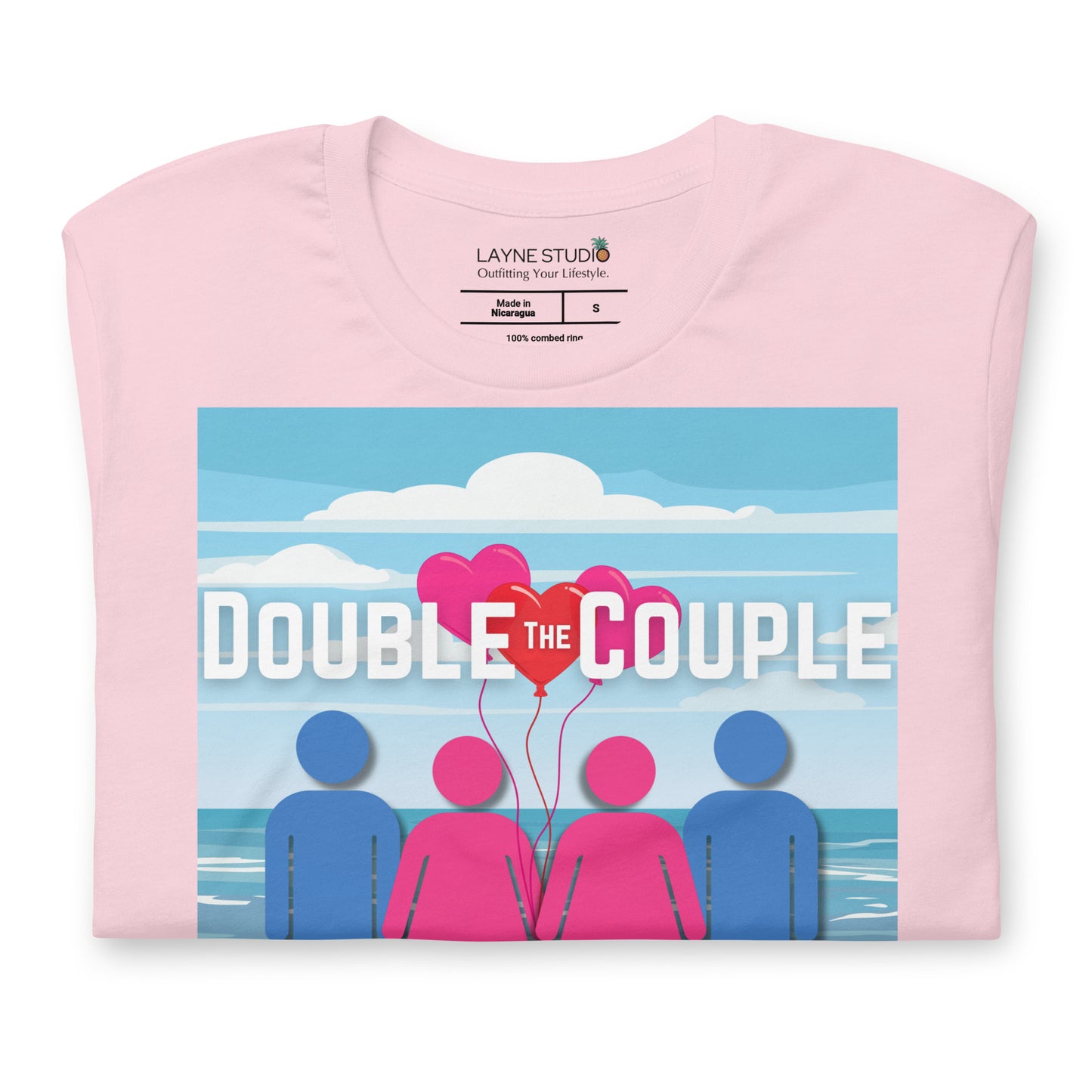 "Double The Couple, Quadruple the Canoodle" Women's Graphic Tee