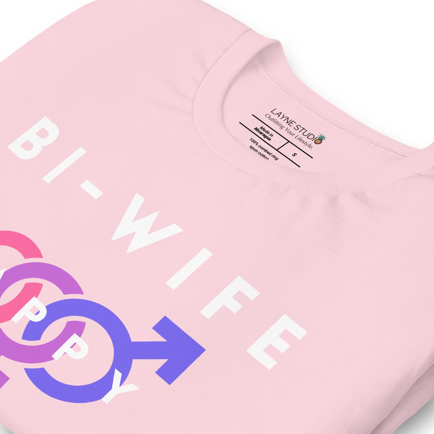 “Bi-Wife, Happy Life” Women's Graphic Tee